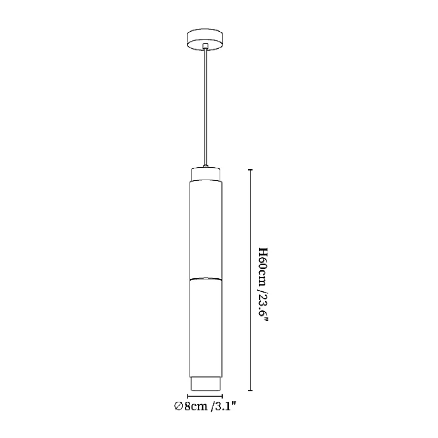Lampa wisząca Arza Alabaster