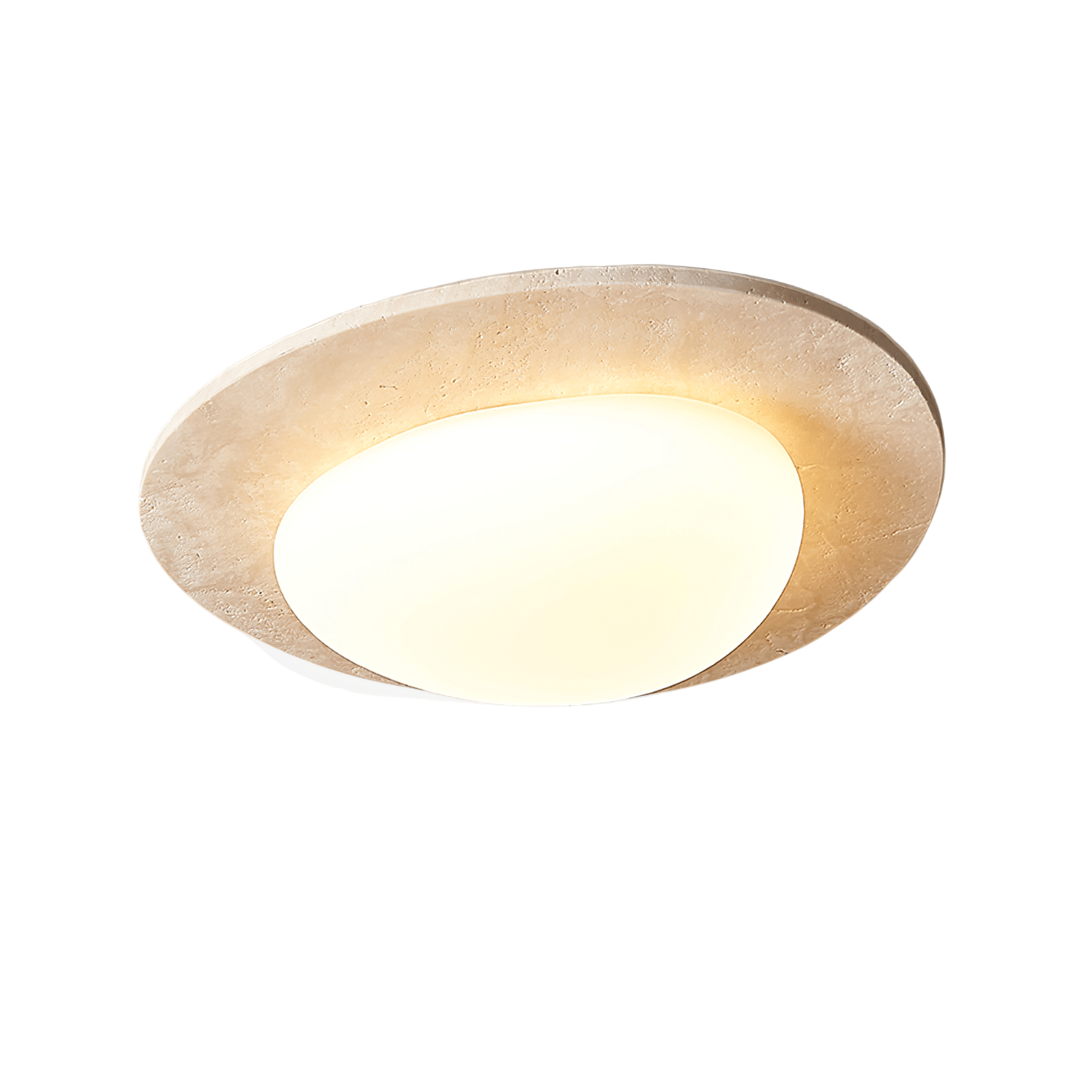 Lampa sufitowa Arone z naturalnego kamienia