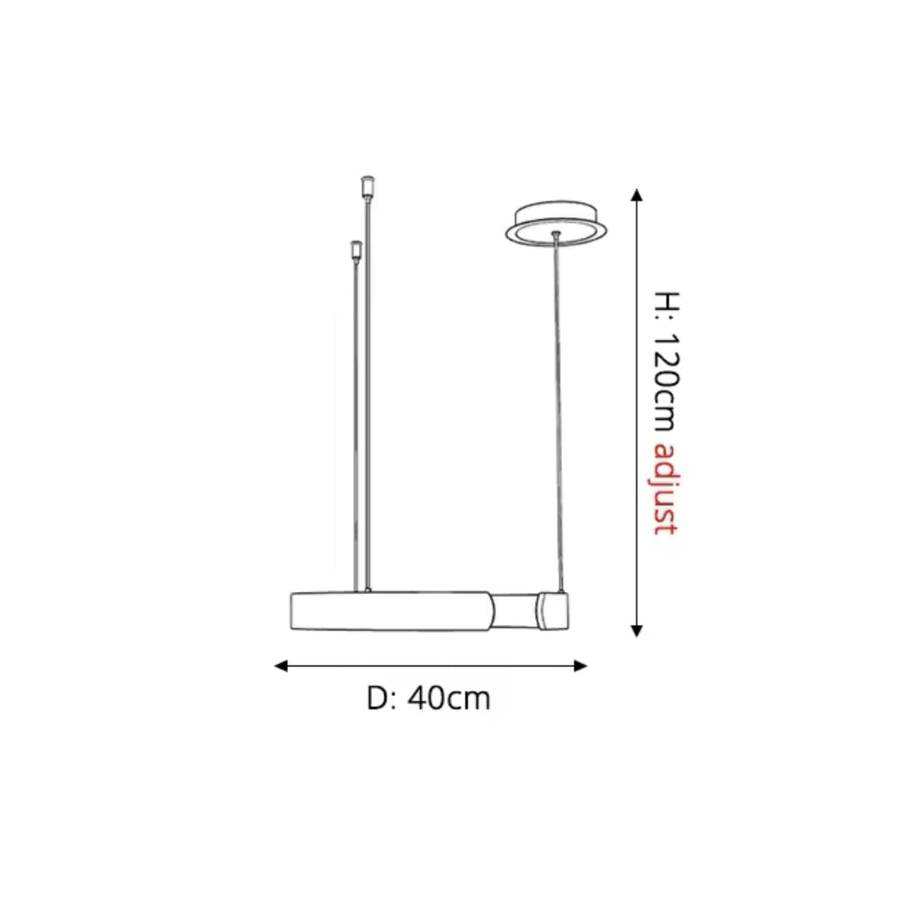 Suspension Aurum Circle