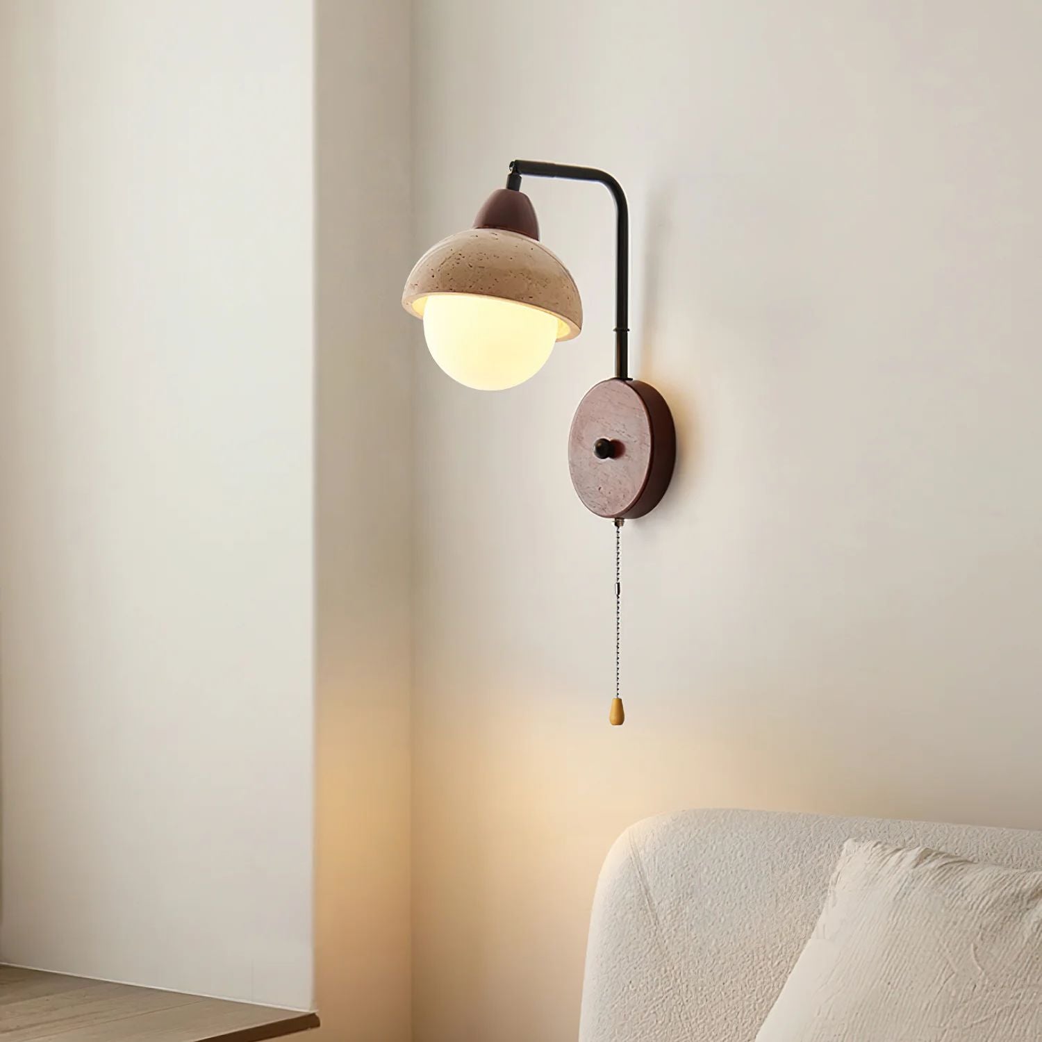 Bellemon Natural Stone Wall Lamp
