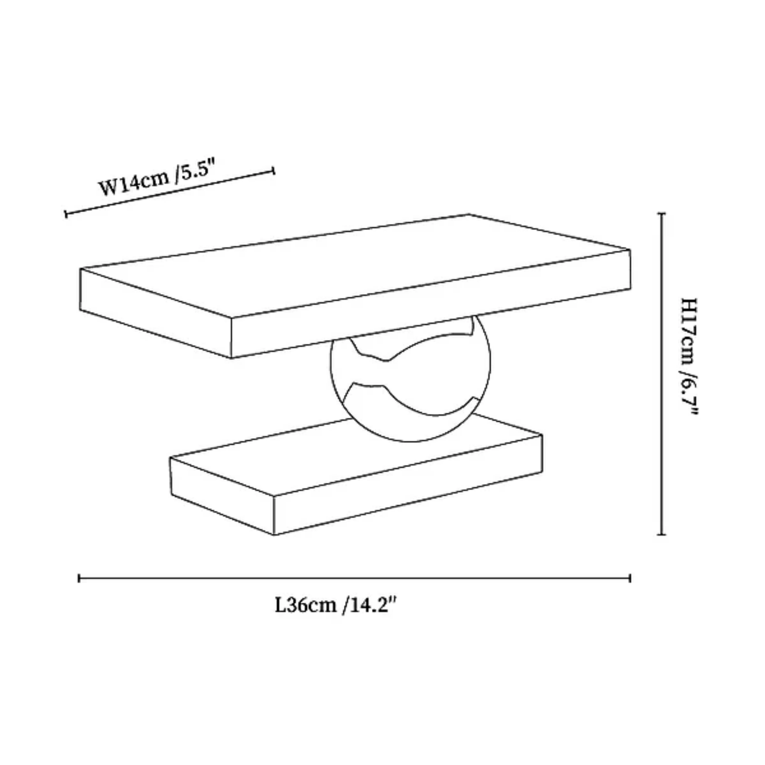 Ballsone Marble Table Lamp