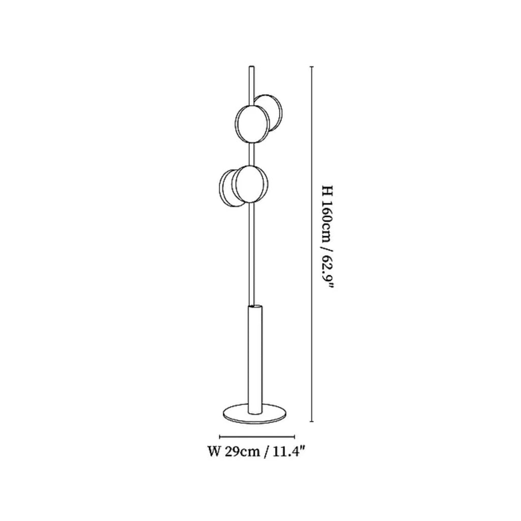 Lampa podłogowa Alaxesa