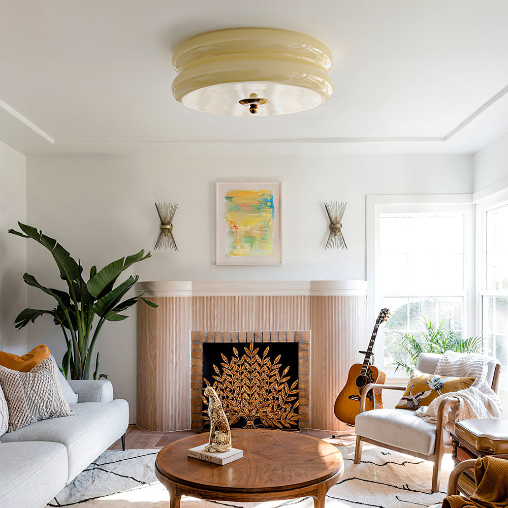 Lampa sufitowa w stylu art déco