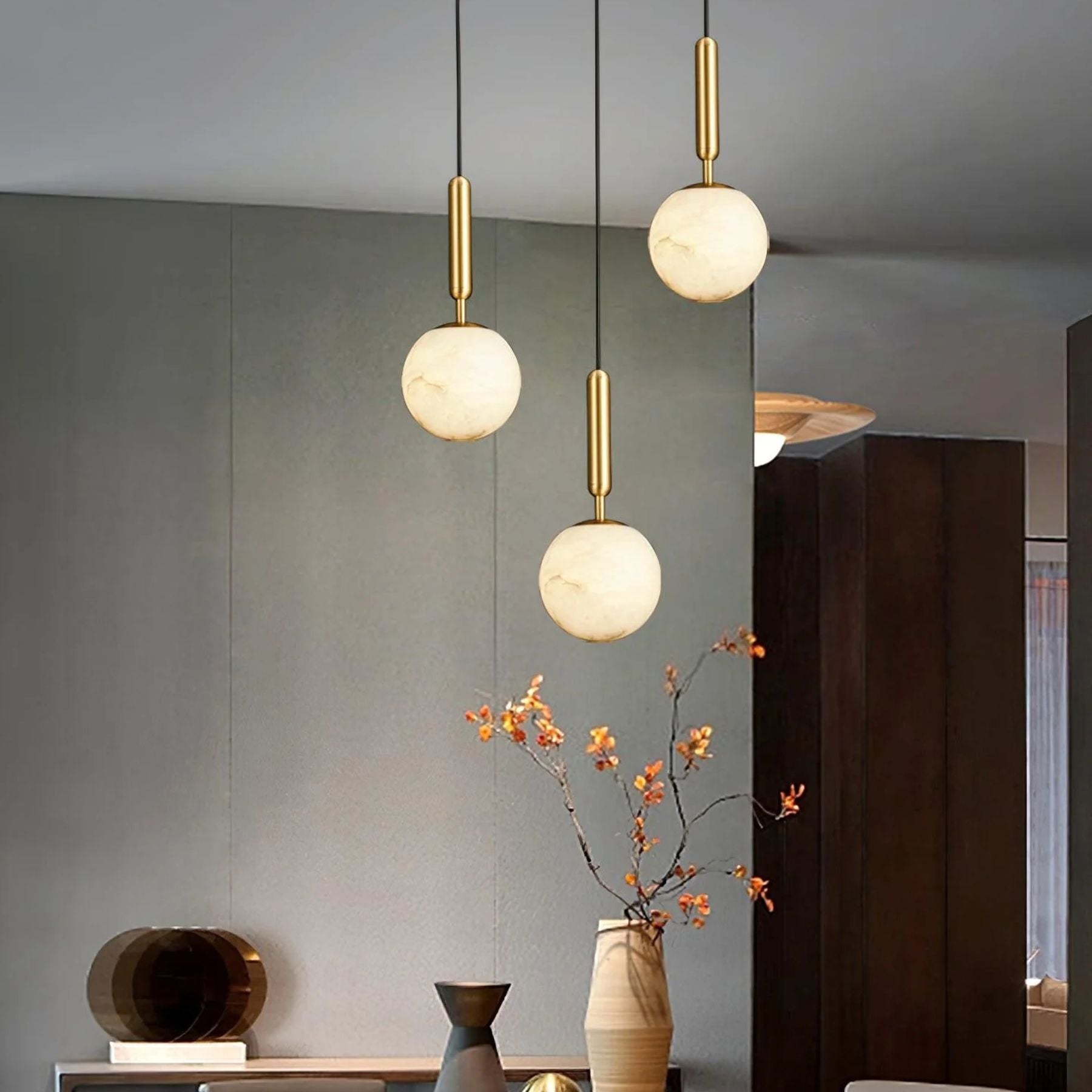 Baselo Alabaster Pendant Lamp