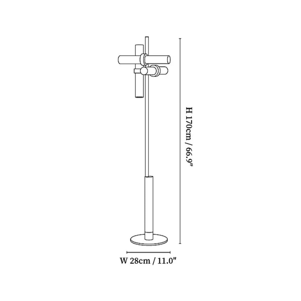 Lampa podłogowa Alaxesa