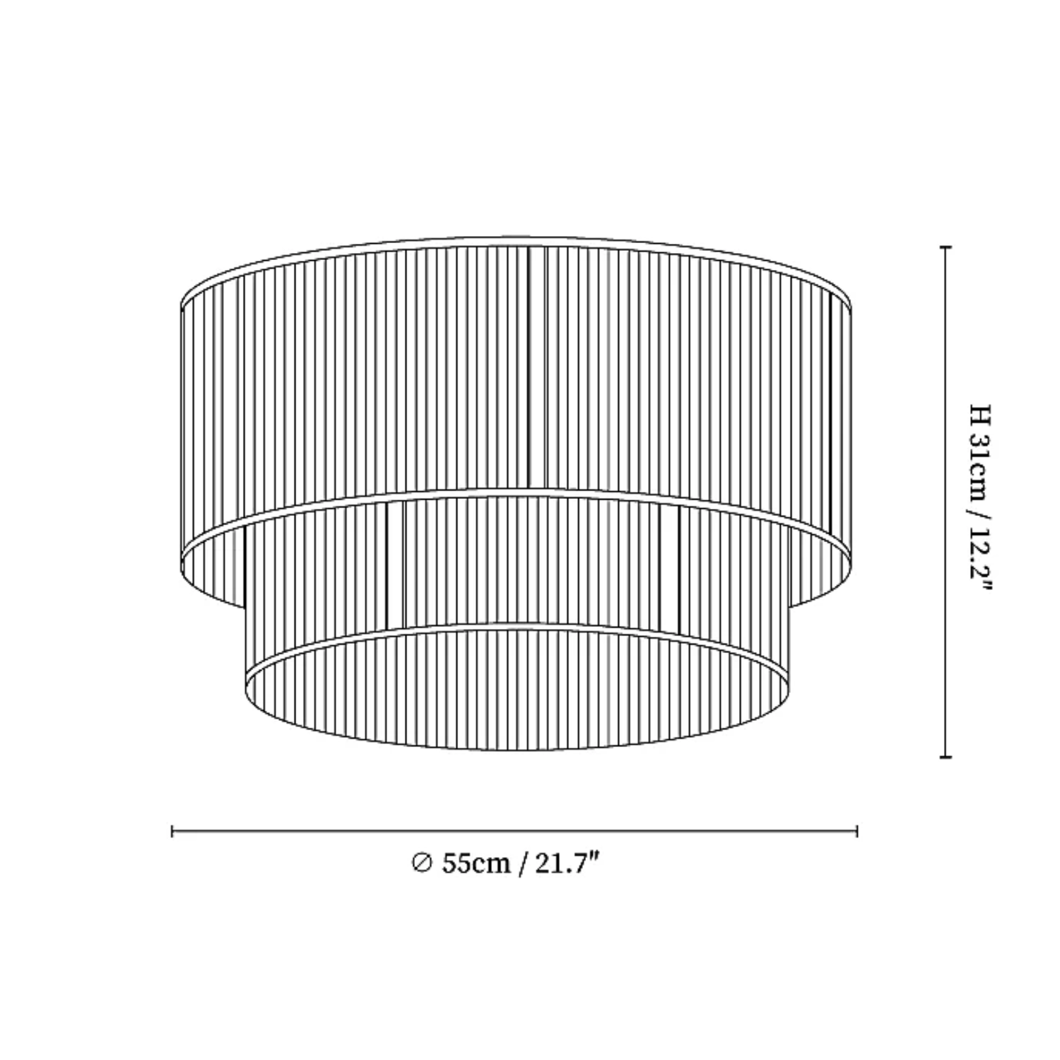 Lampa sufitowa Asere