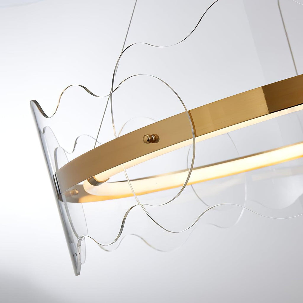 Suspension ondulée en acrylon