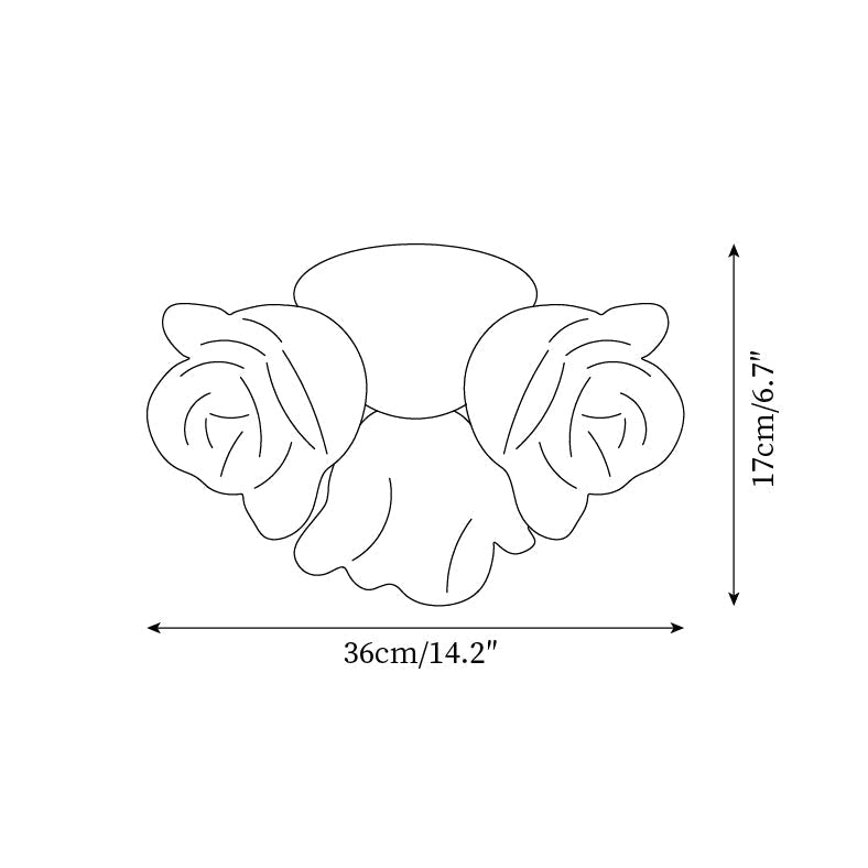 Plafonnier Alysa Flower
