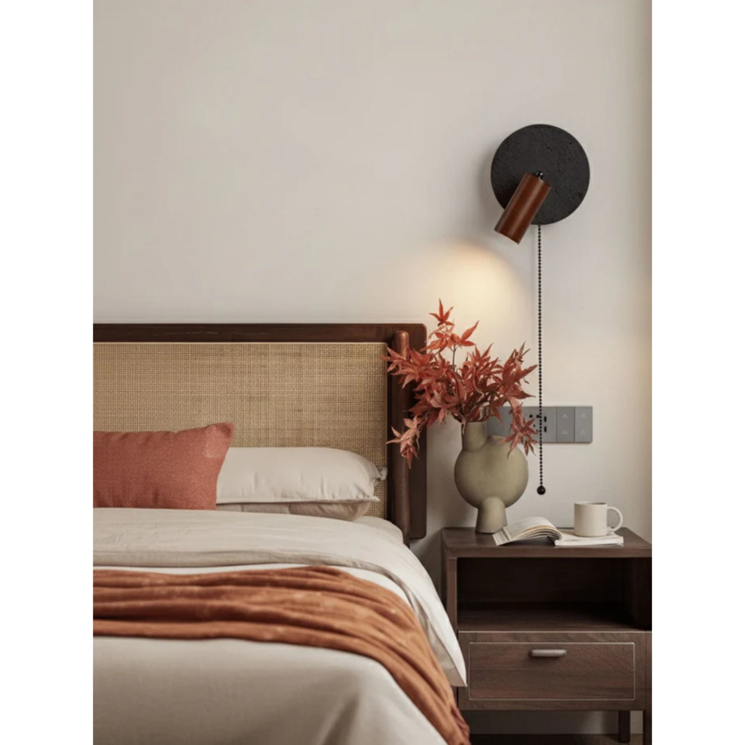 Kinkiet Alensi z kamienia naturalnego