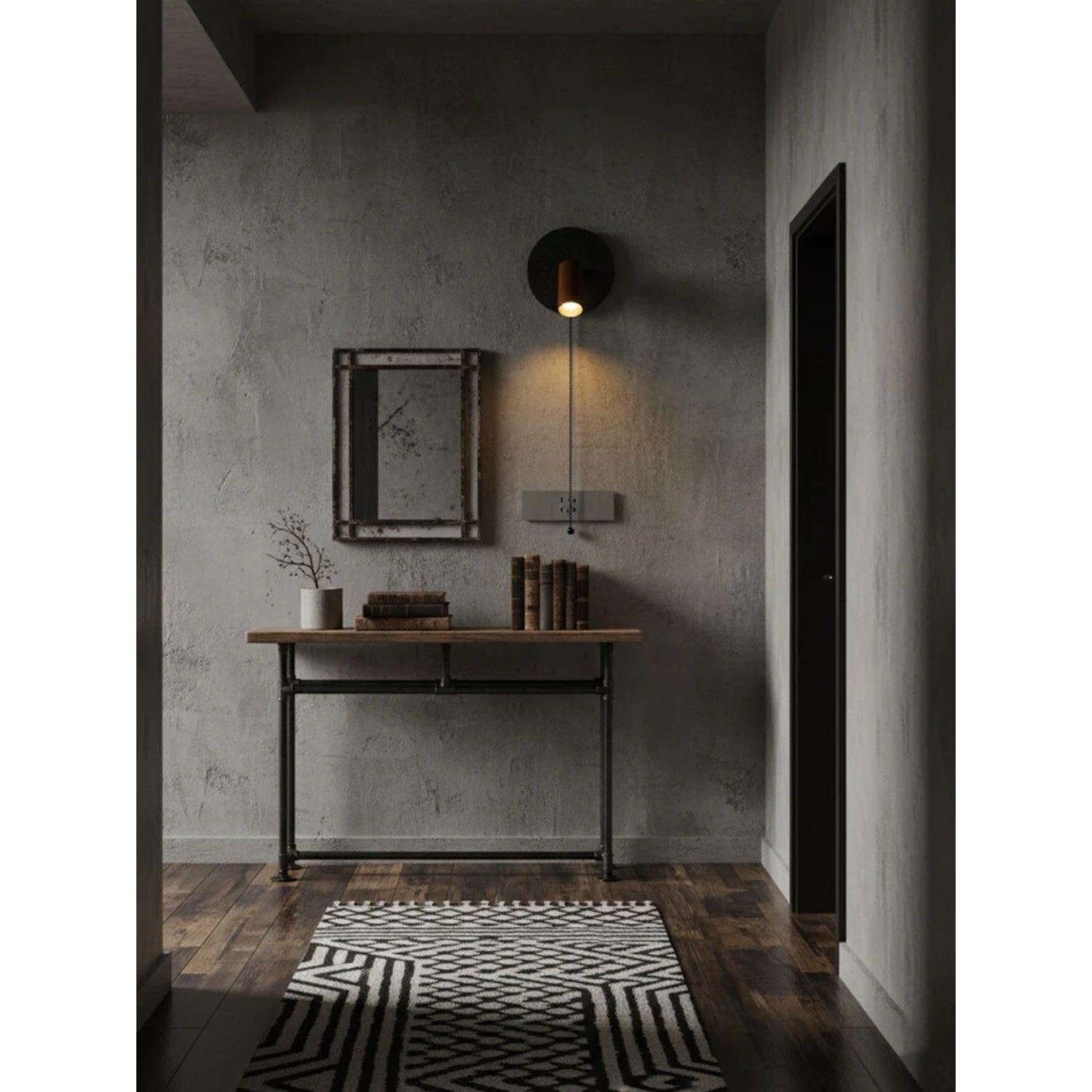 Kinkiet Alensi z kamienia naturalnego