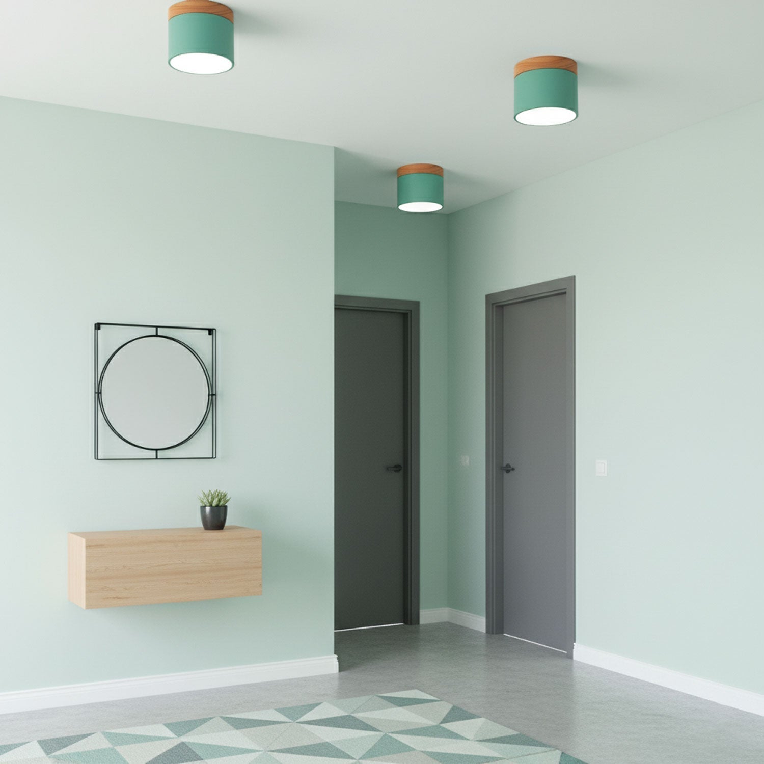 Lampa sufitowa Amfi Cylinder Spotlight