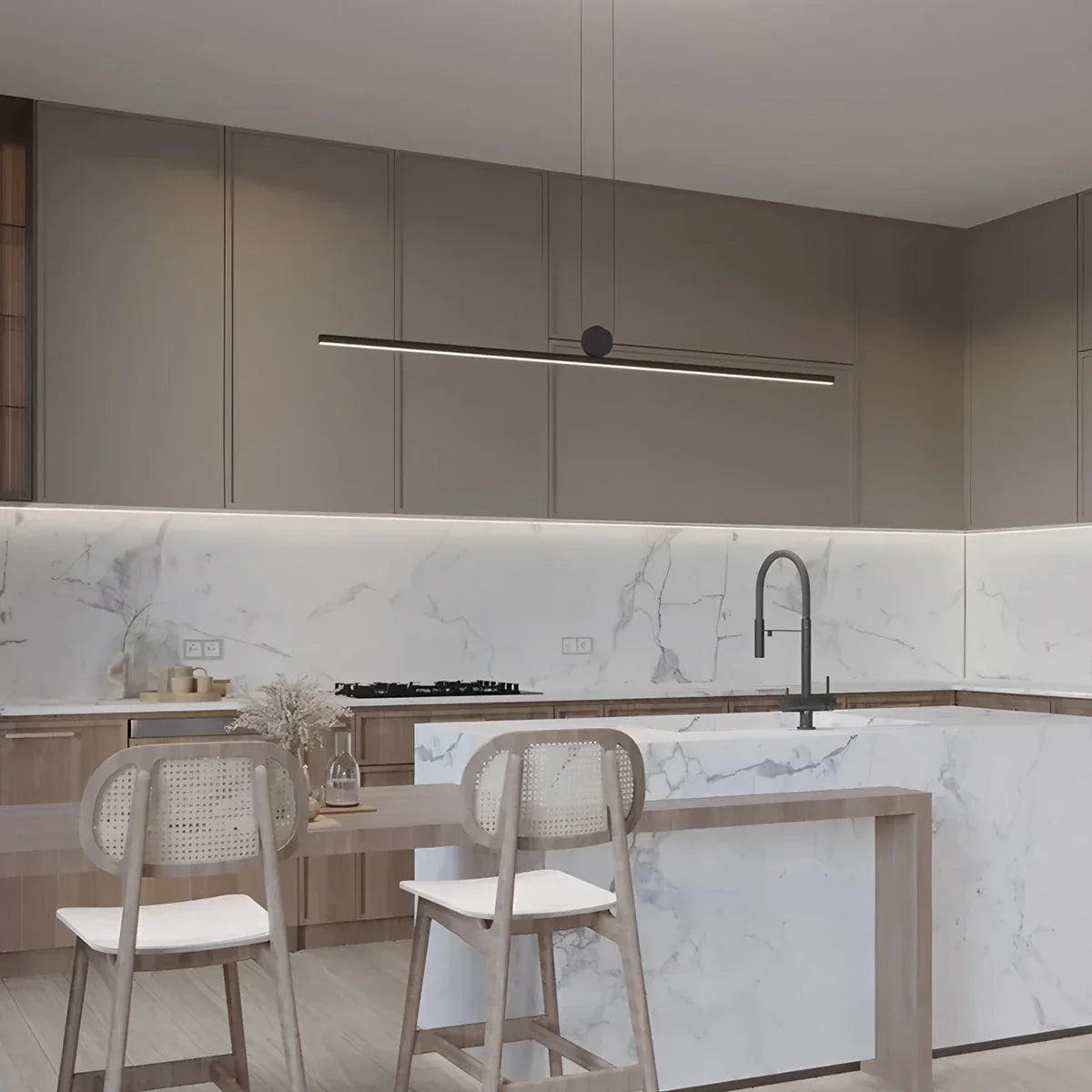 Lampa wisząca liniowa Arelo