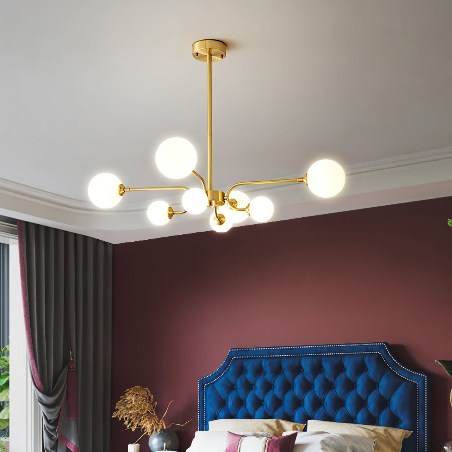 Plafonnier à dôme sphérique