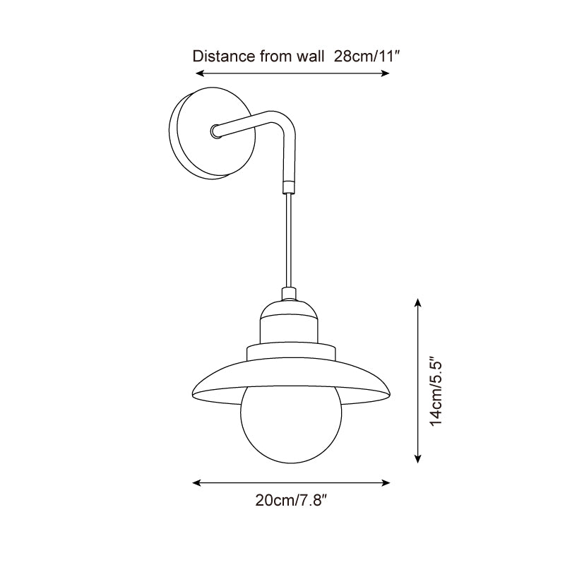 Barns Natural Stone Wall Lamp