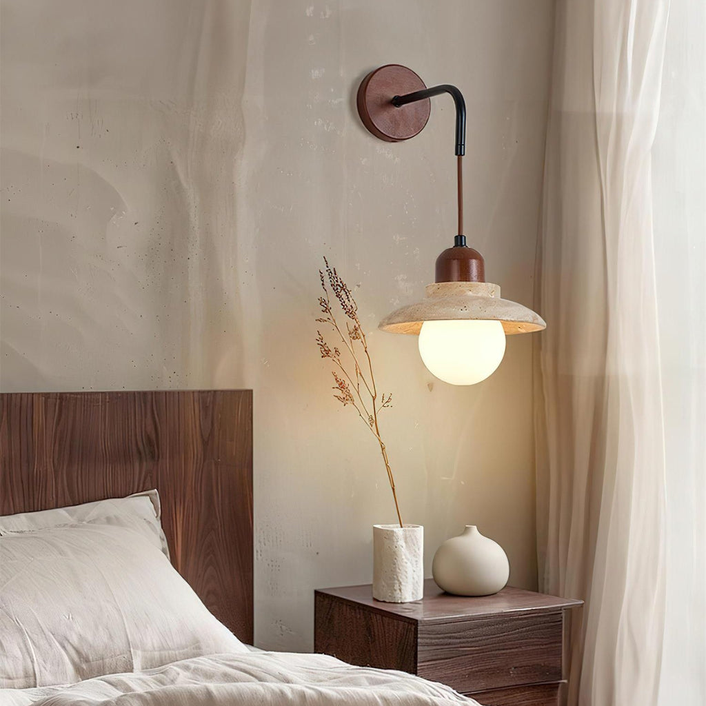 Barns Natural Stone Wall Lamp