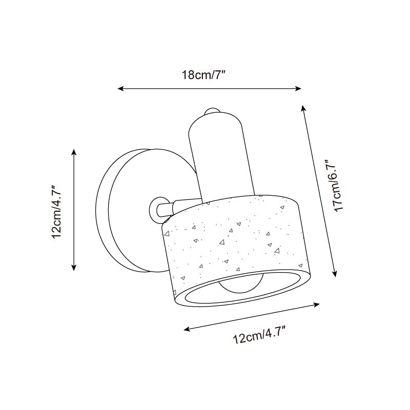 Belunis Natural Stone Wall Lamp