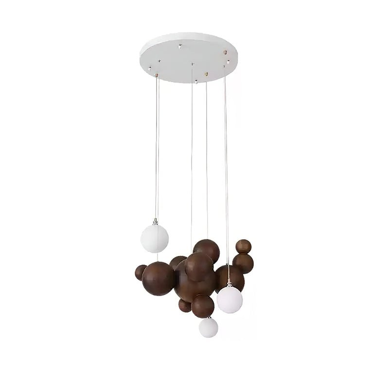 Beo Wooden Ball Pendant Lamp