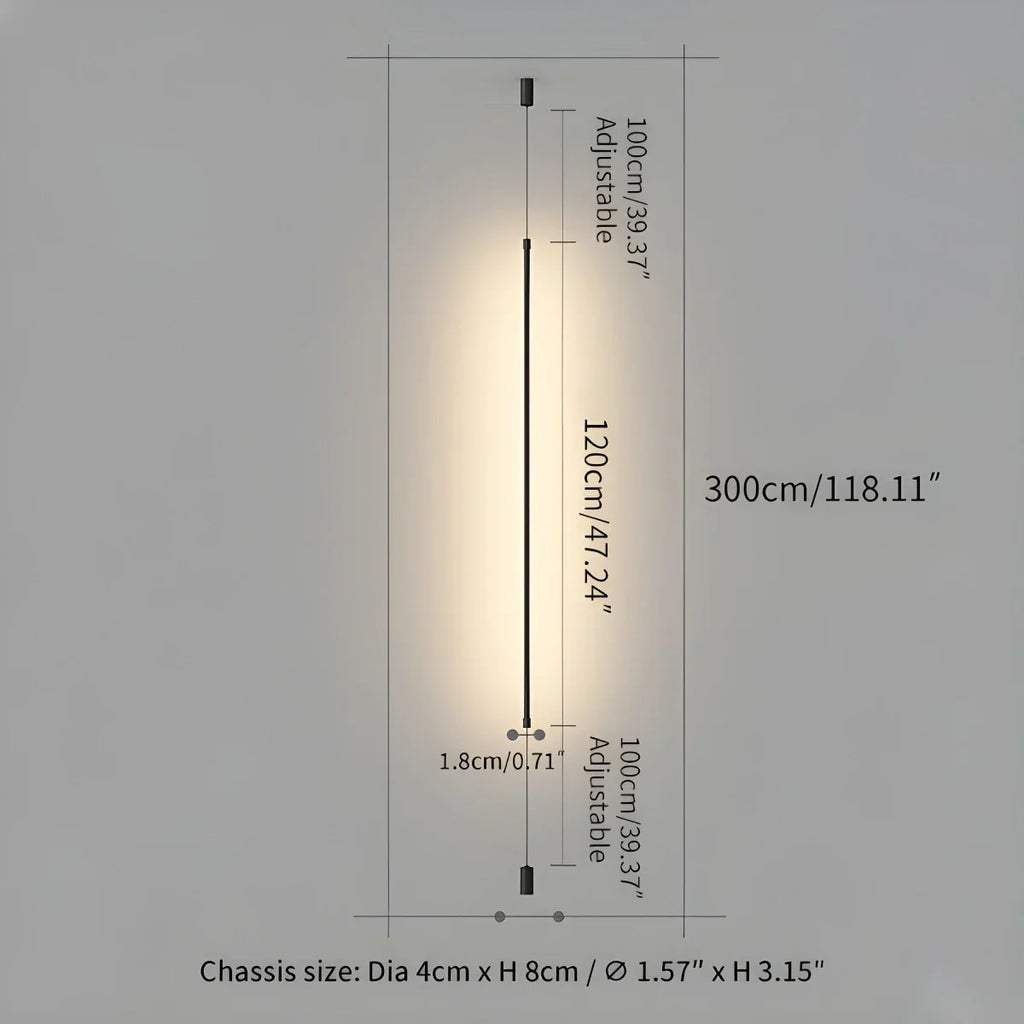 Belzon Floor to Ceiling Lamp