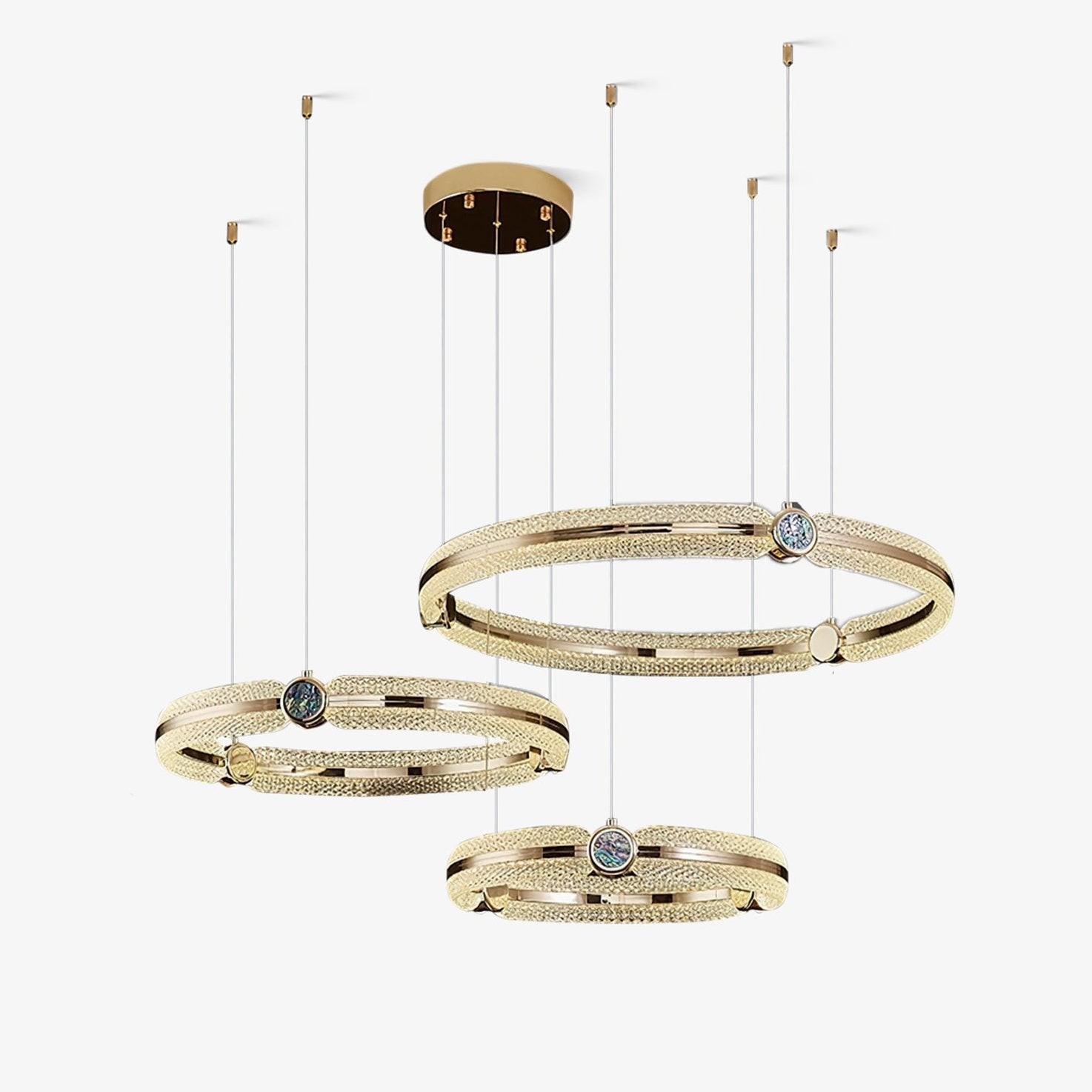 Lampa wisząca Alome Ring Design
