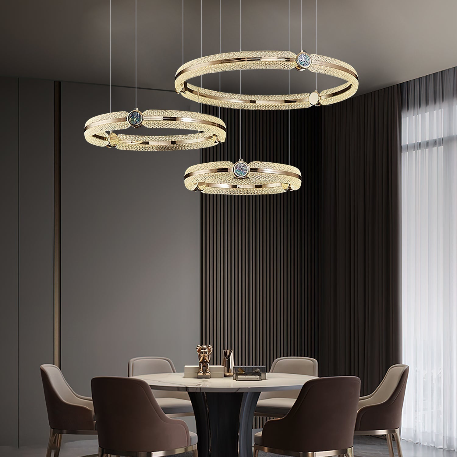 Lampa wisząca Alome Ring Design