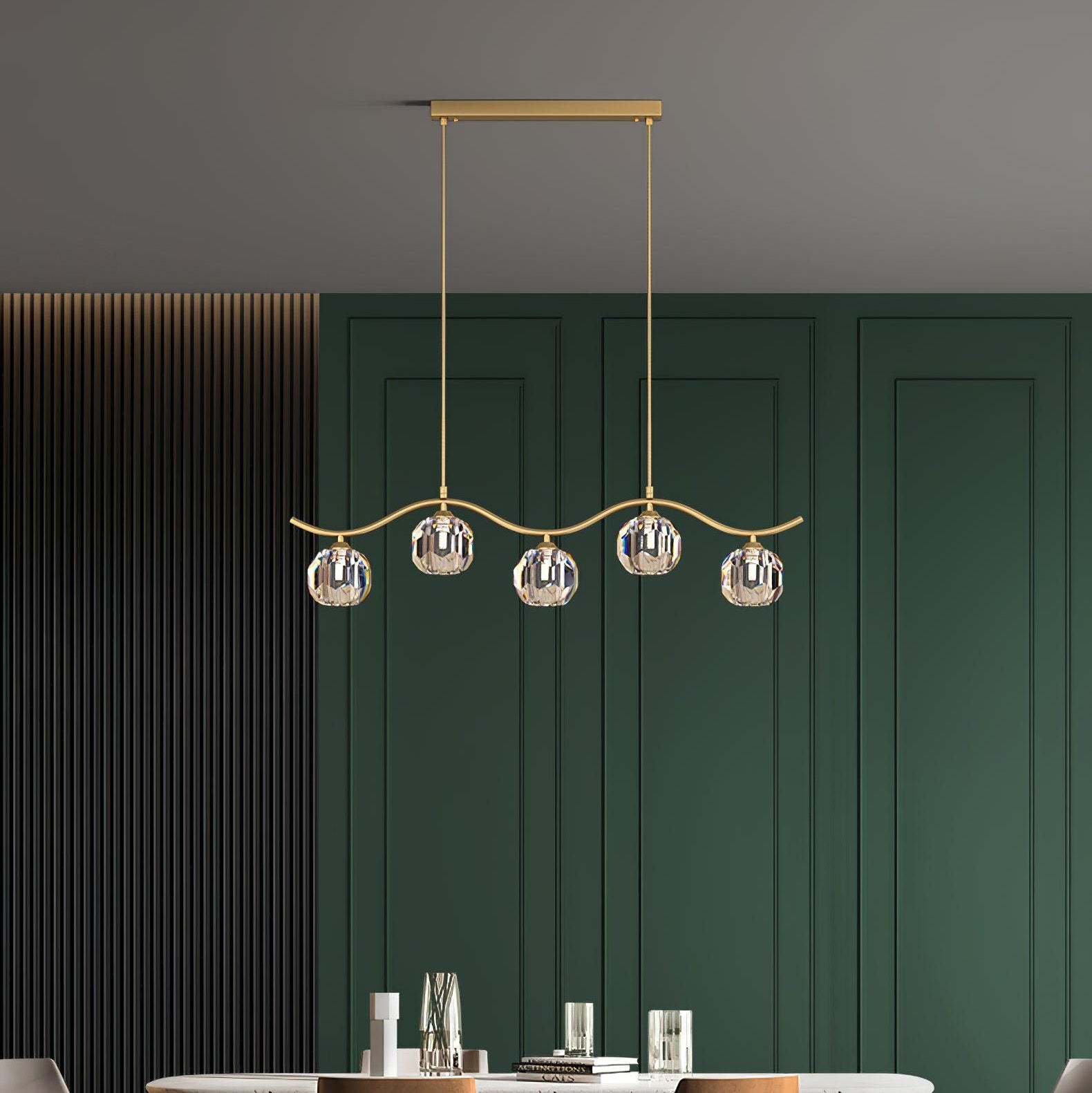 Lampa wisząca Aueres Triple