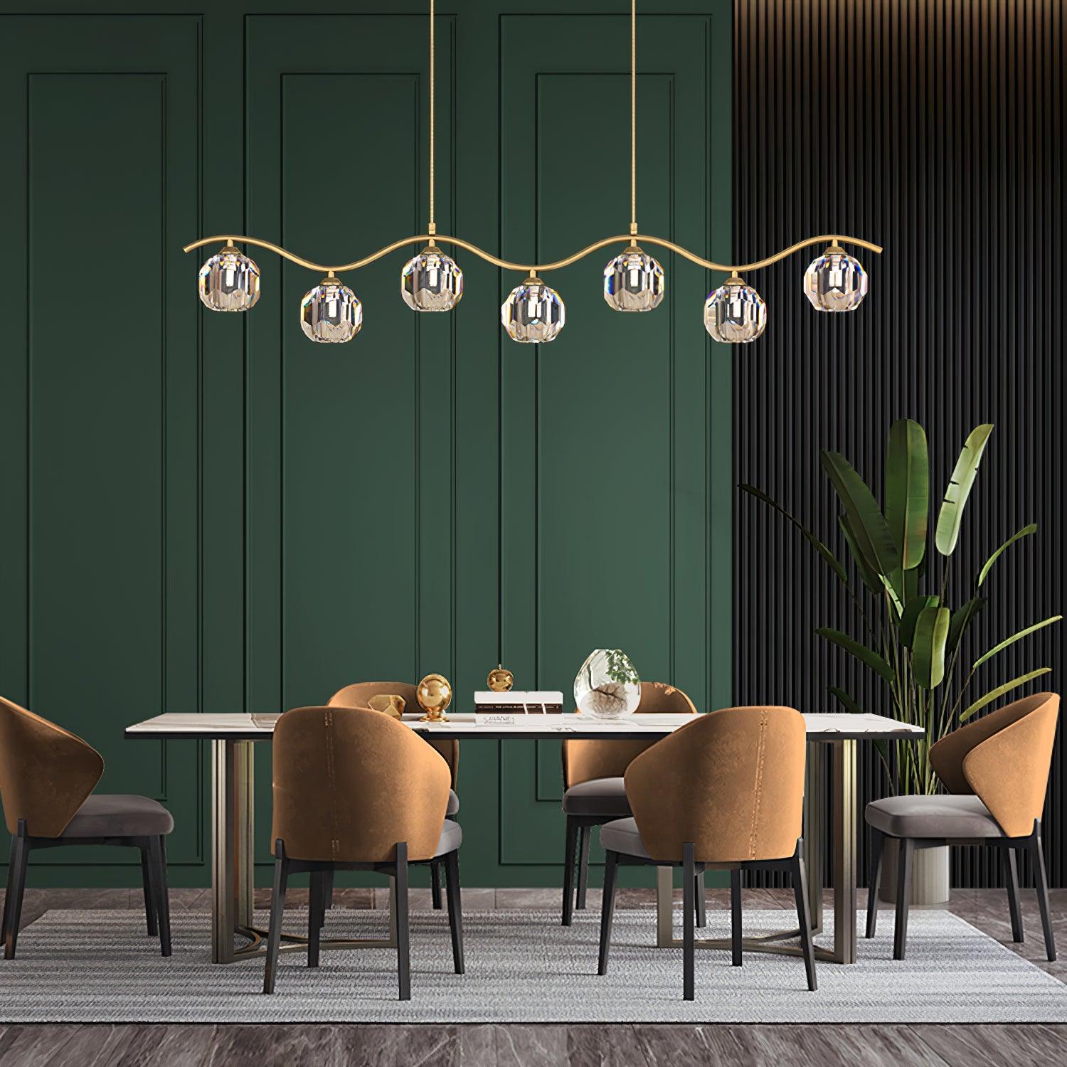 Lampa wisząca Aueres Triple