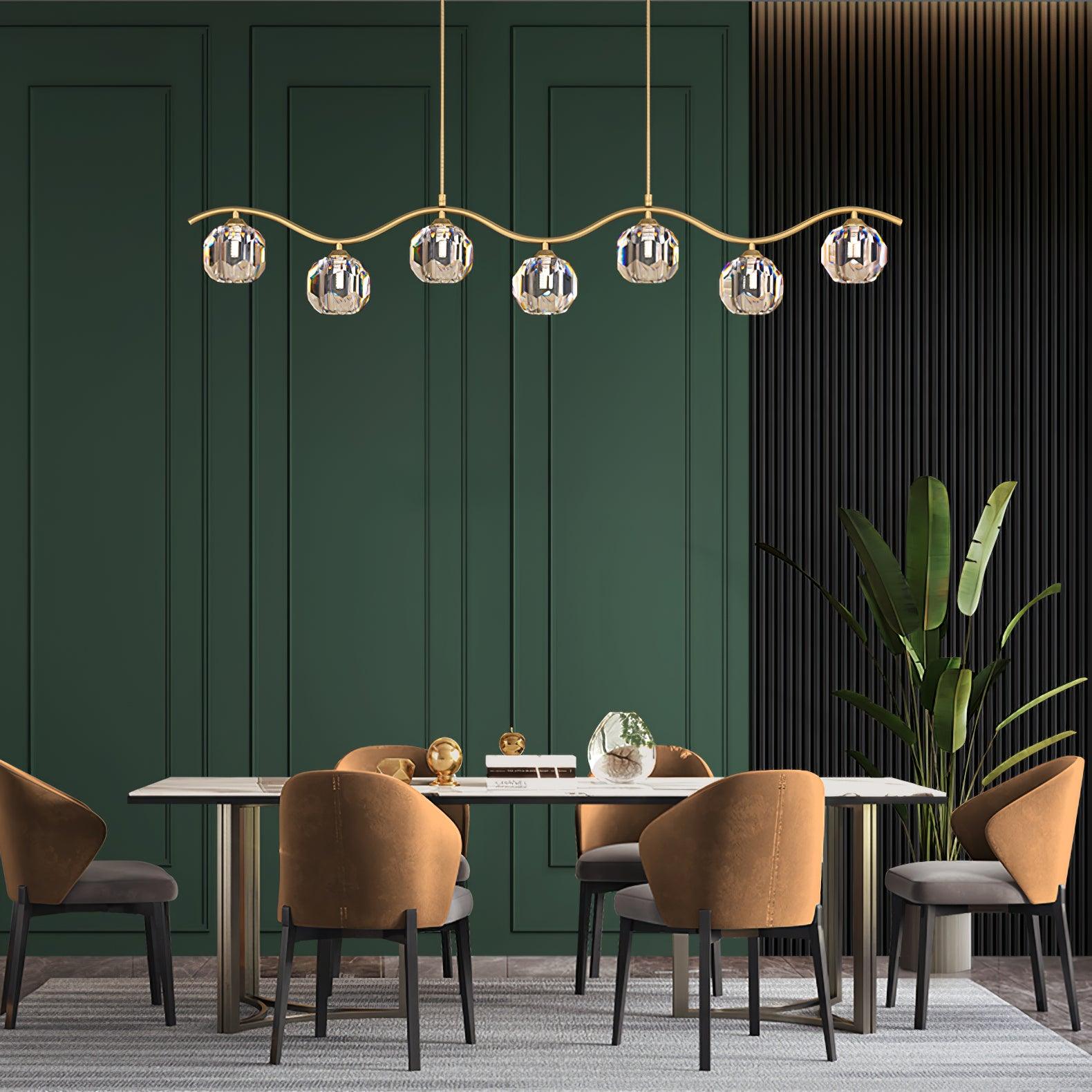 Lampa wisząca Aueres Triple