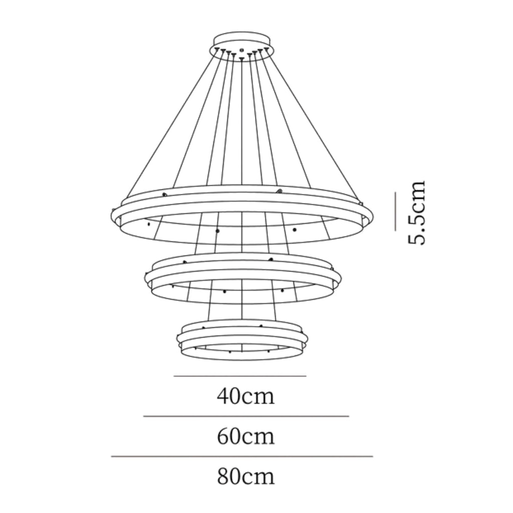 Lustre en acrylate