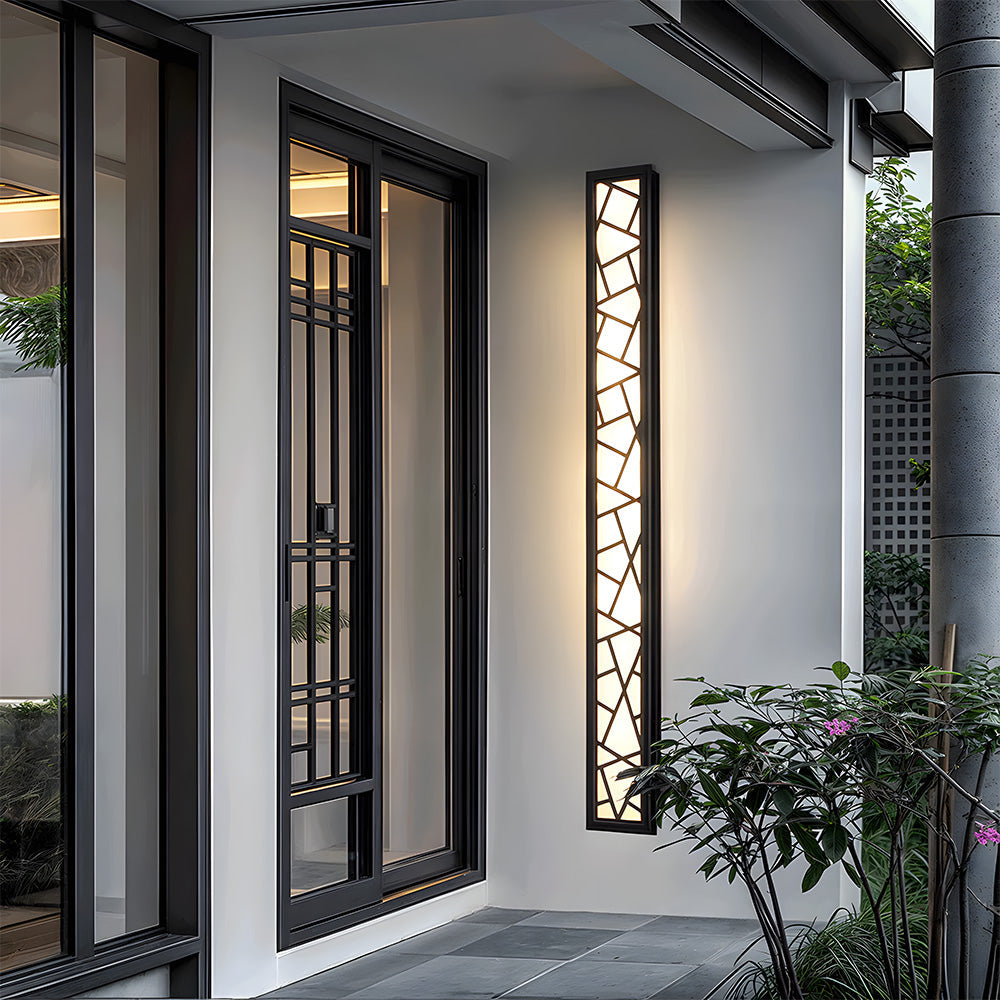 Blockshape Wall Lamp for Outdoors