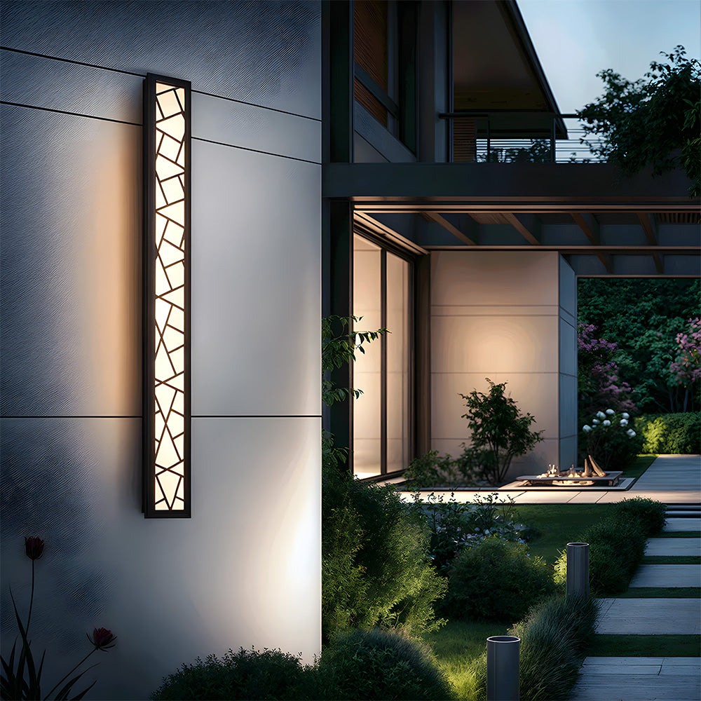 Blockshape Wall Lamp for Outdoors