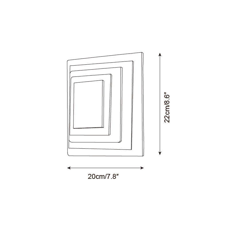 Belivva Layered Wall Lamp