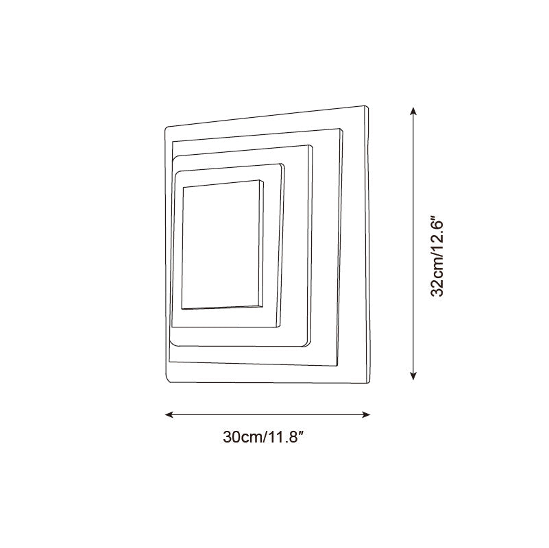 Belivva Layered Wall Lamp