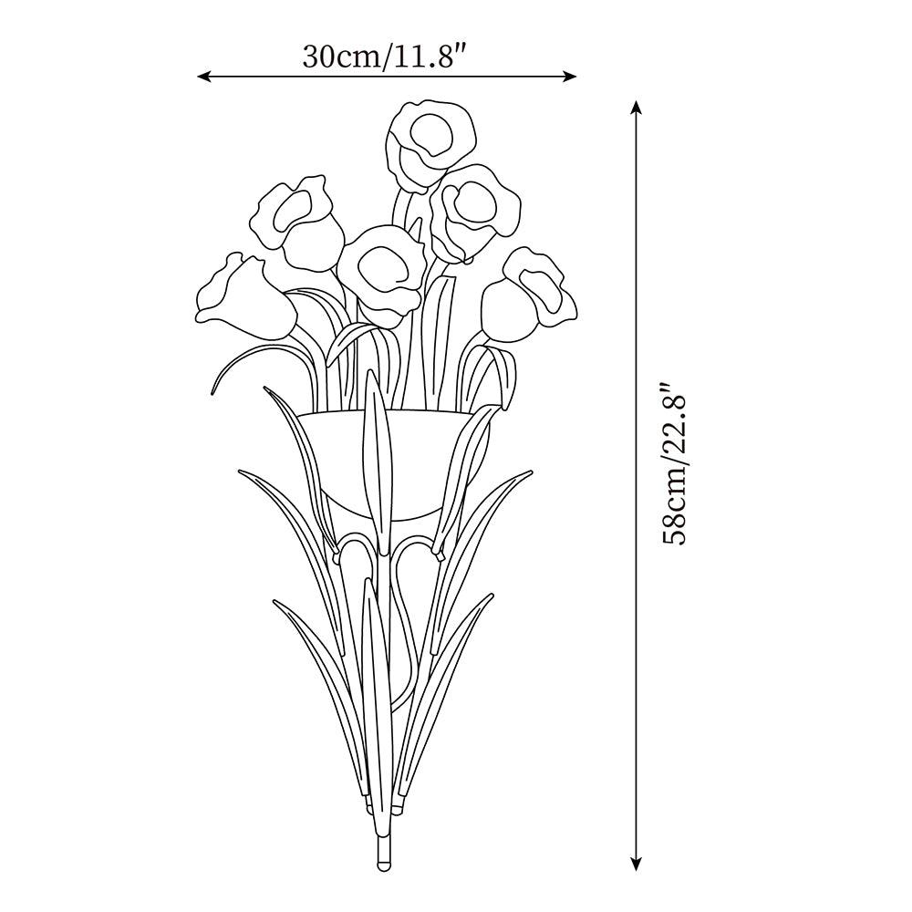 Beslyso Flower Wall Lamp