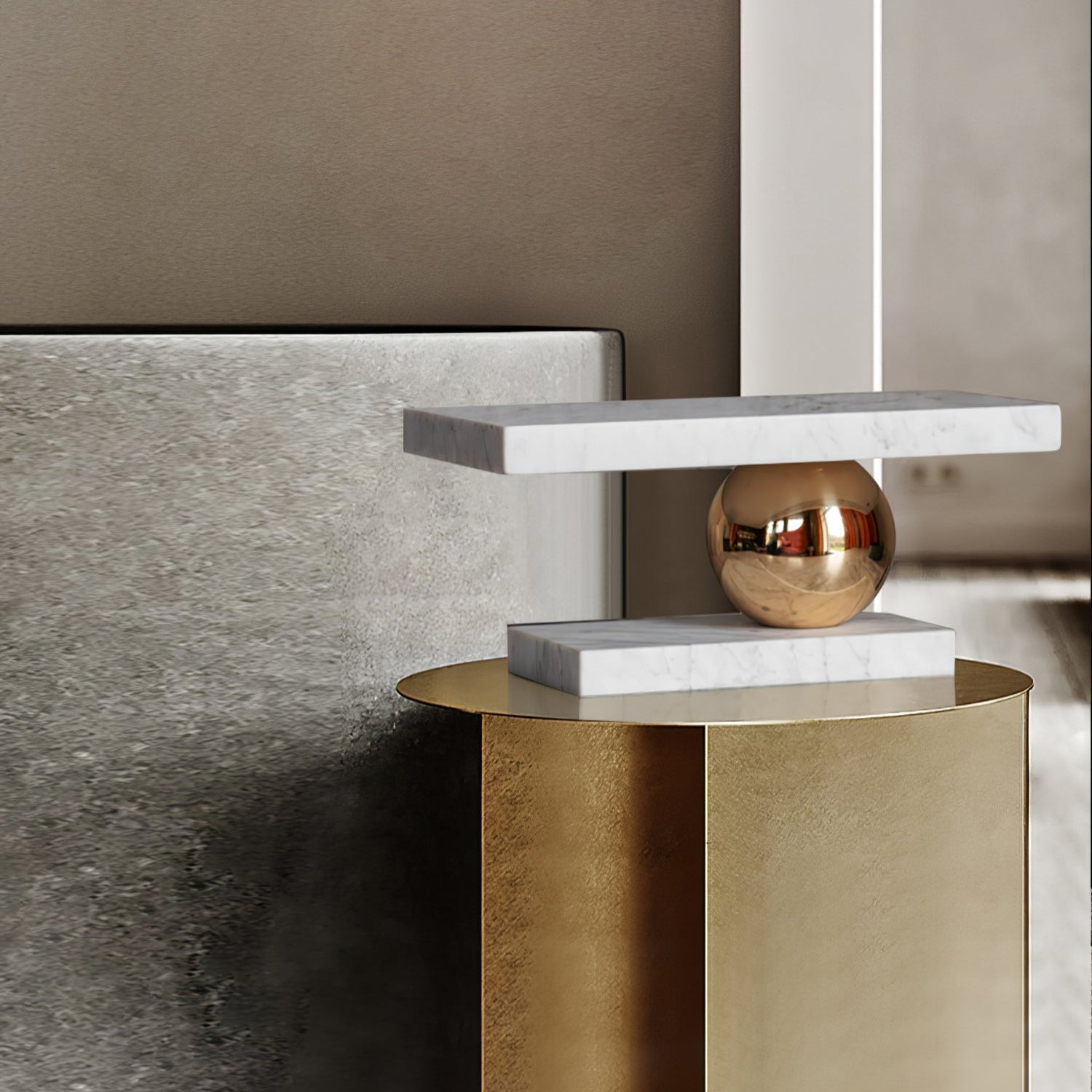 Ballsone Marble Table Lamp