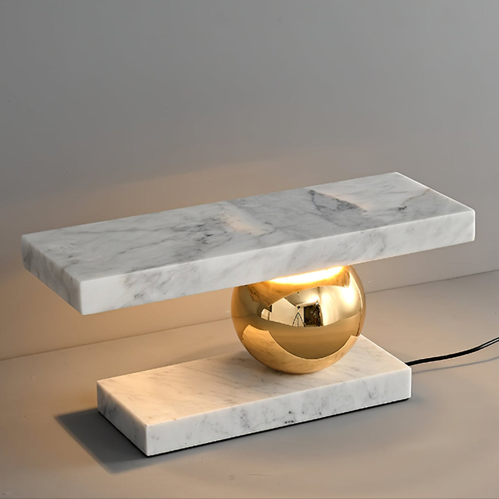 Ballsone Marble Table Lamp