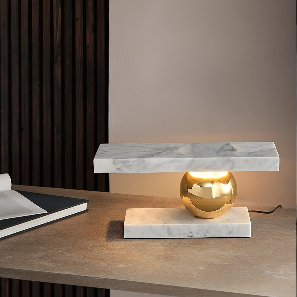 Ballsone Marble Table Lamp