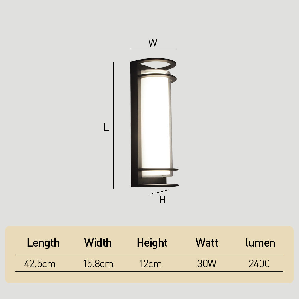 Applique murale extérieure Avelin