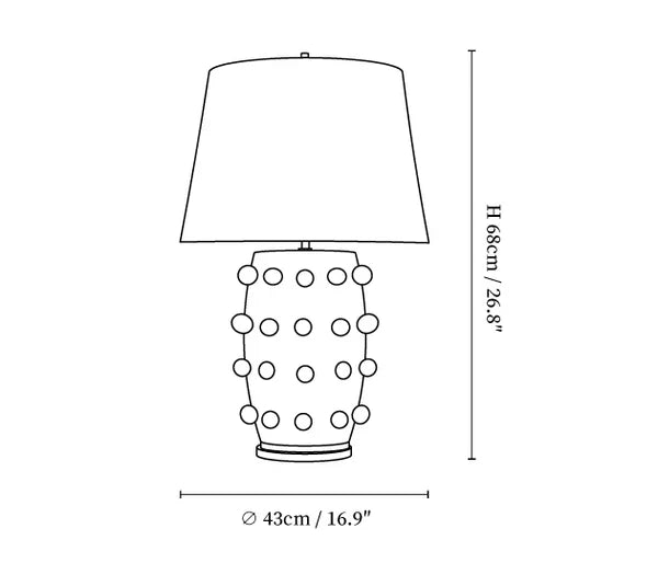 Lampe de table Aniva