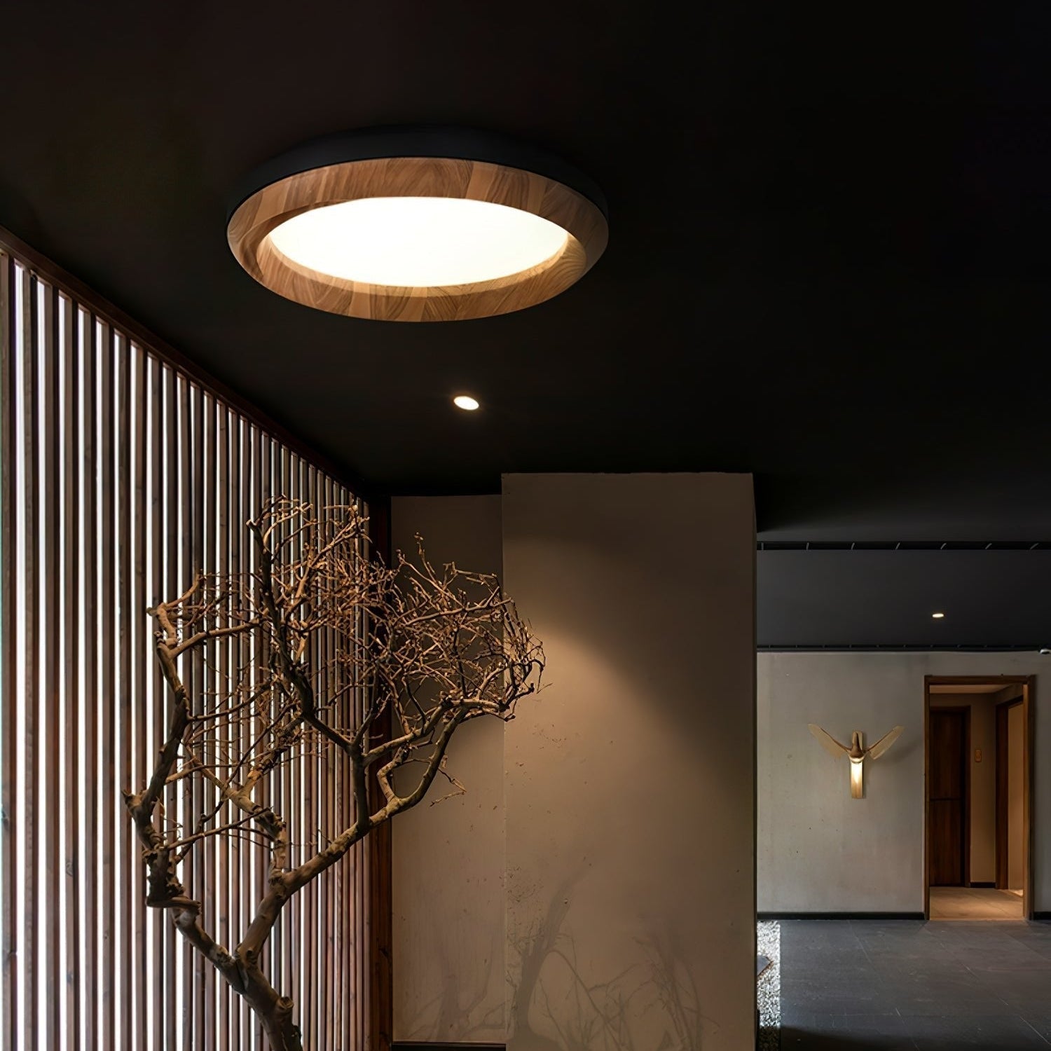 Belosca Wooden Ceiling Lamp