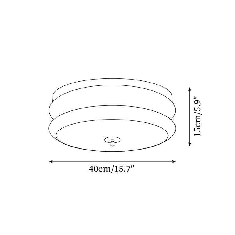 Lampa sufitowa w stylu art déco z drewna
