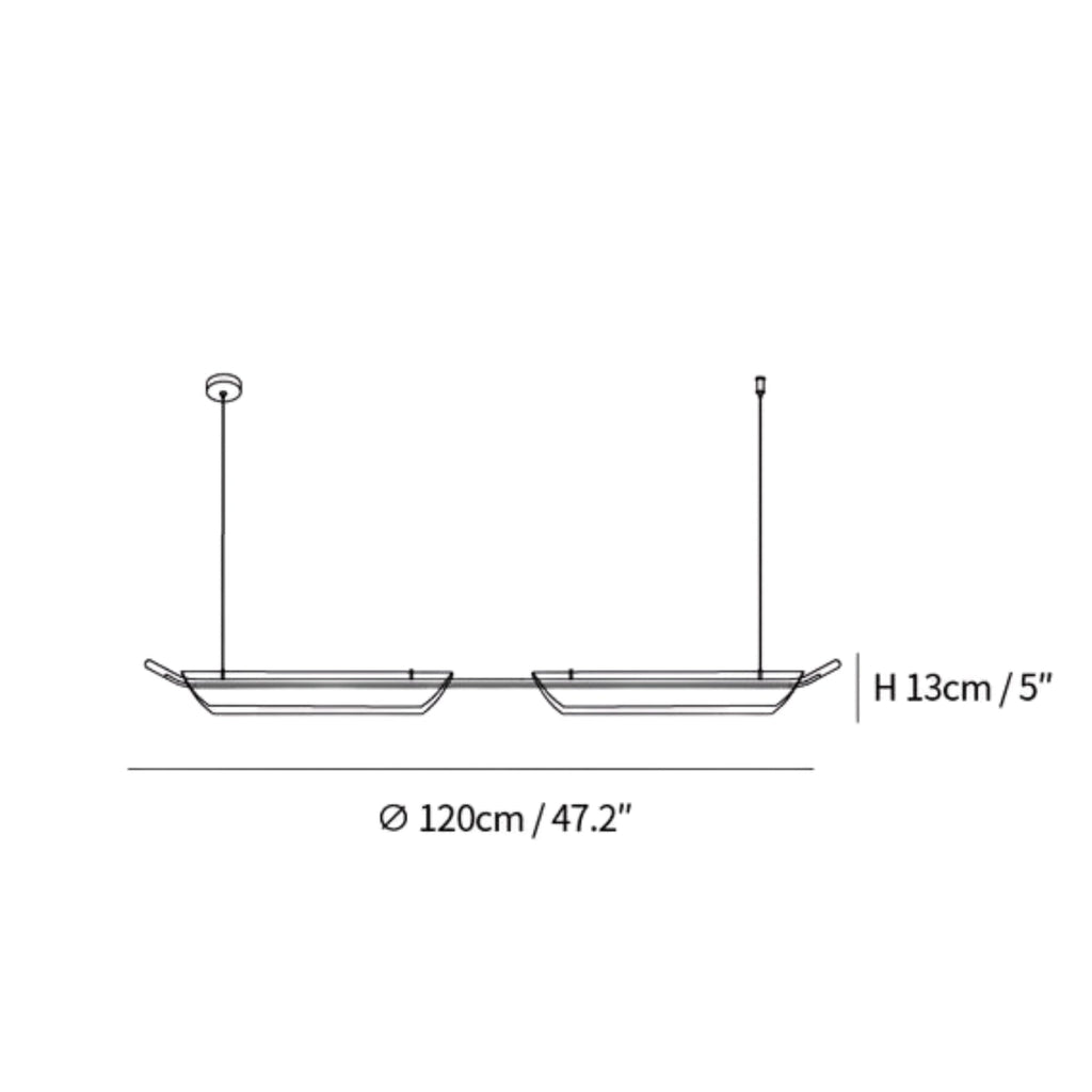 Becloza Double Design Pendant Lamp