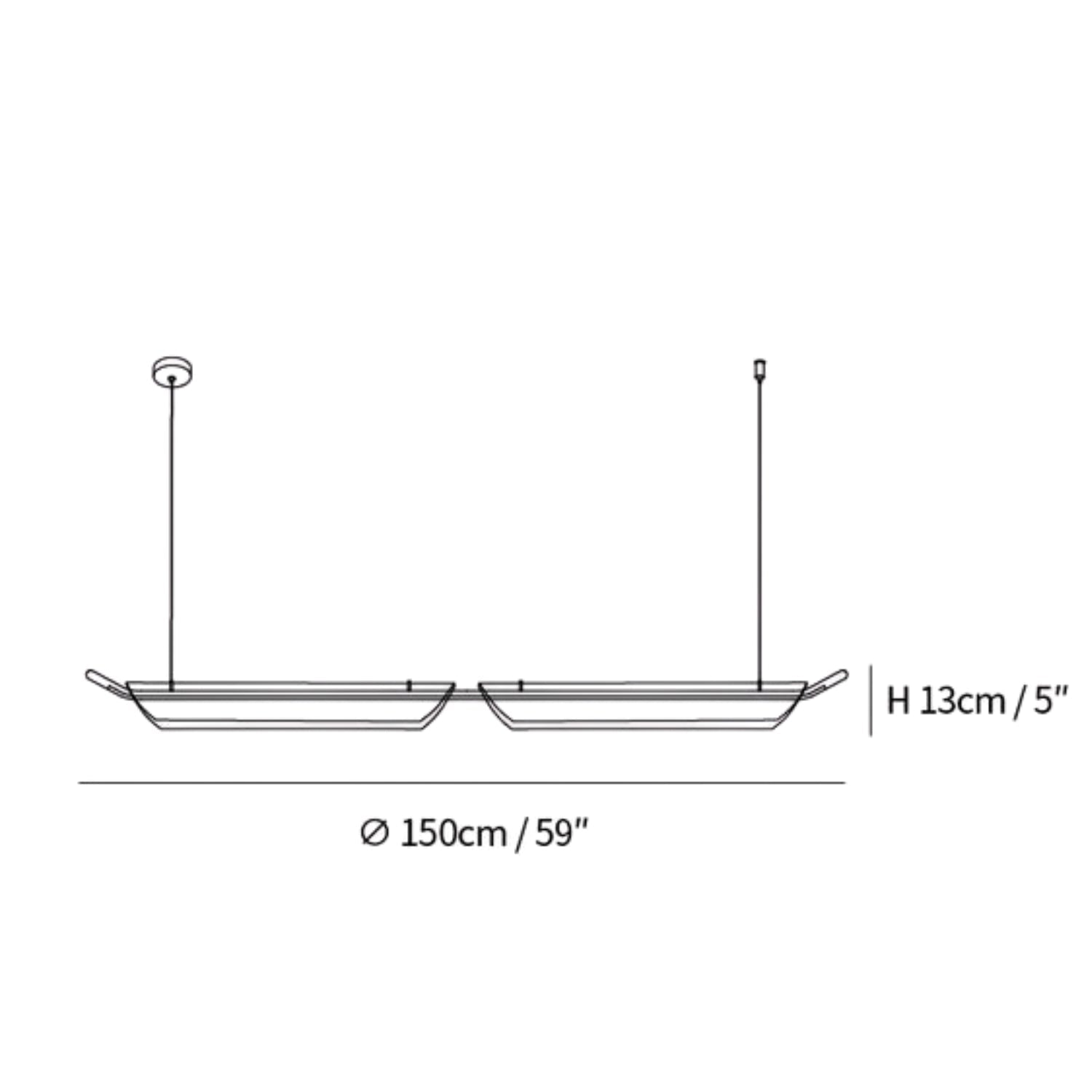 Becloza Double Design Pendant Lamp