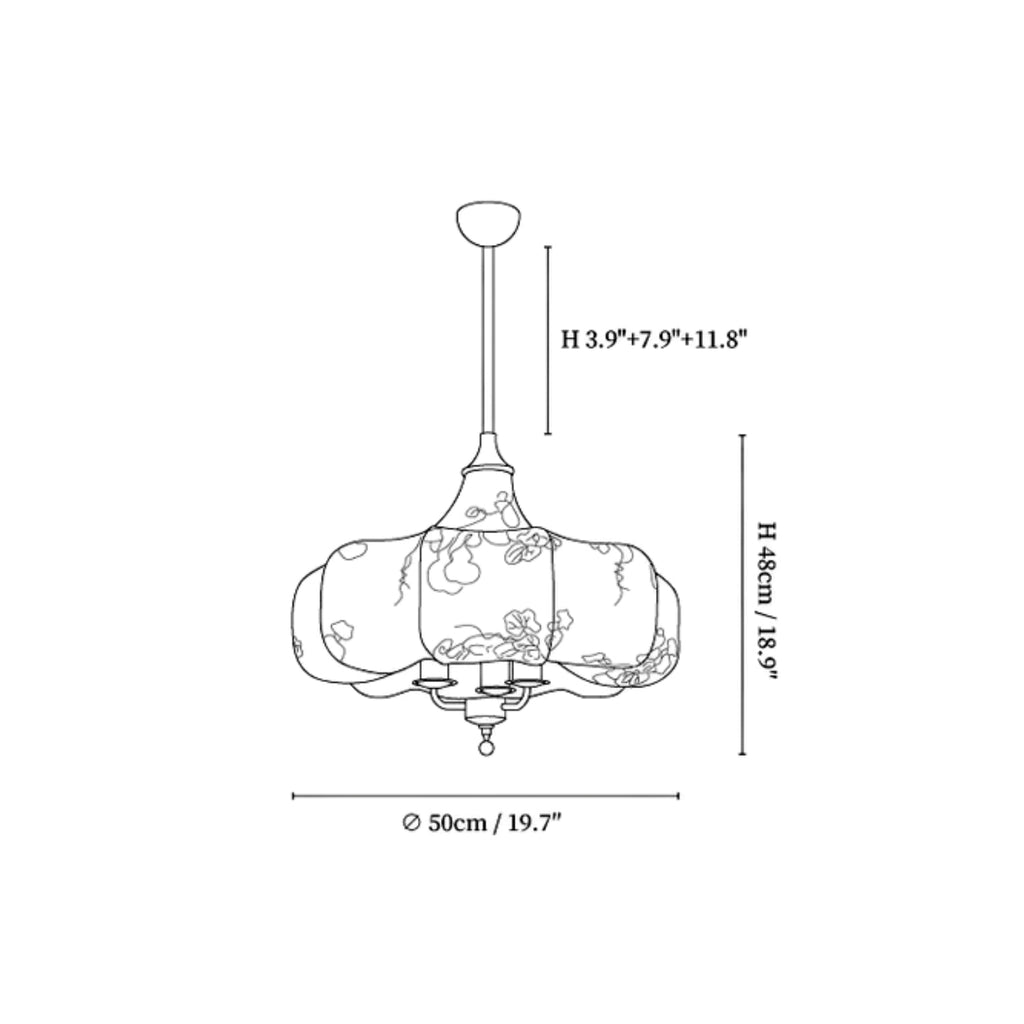Lampa wisząca Aremova